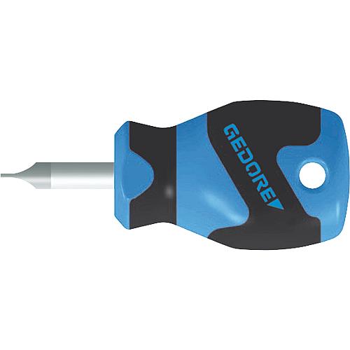 Tournevis plat GEDORE forme courte 1,2x6,5x25mm longueur: 81mm