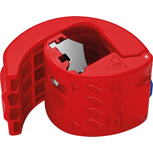 Coupe-tubes BiX® pour tubes en plastique et  manchons d´étanchéité Anwendung 3