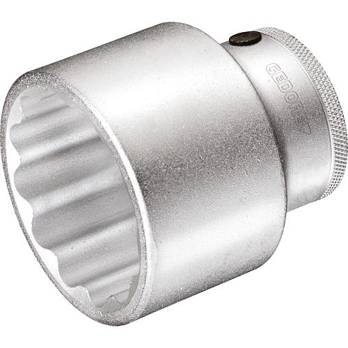 Douilles pour cliquet 3/4" mâle douze pans, métrique, courte Standard 1