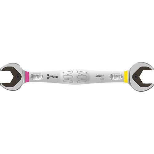 Clé à fourche double Wera 6002 Joker, métrique, ouv. de clé 20,0 x 22,0