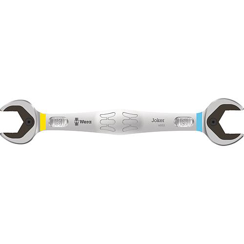 Clé à fourche double Wera 6002 Joker, métrique, ouv. de clé 22,0 x 24,0