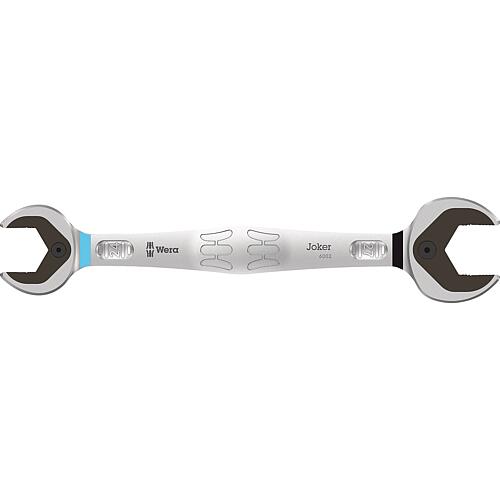 Clé à fourche double Wera 6002 Joker, métrique, ouv. de clé 24,0 x 27,0