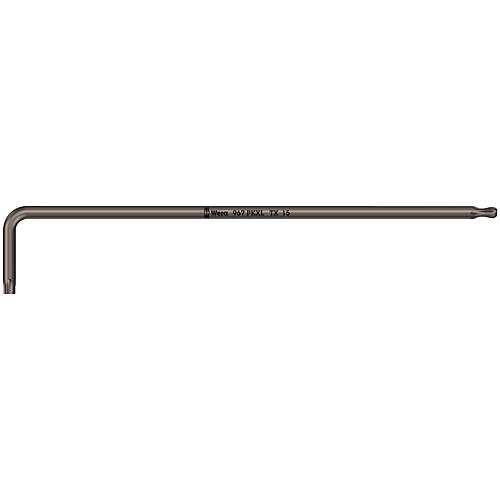 Clé pour serrage angulaire 967 PKXL WERA, pour TORX®, tête sphérique sur la tige longue