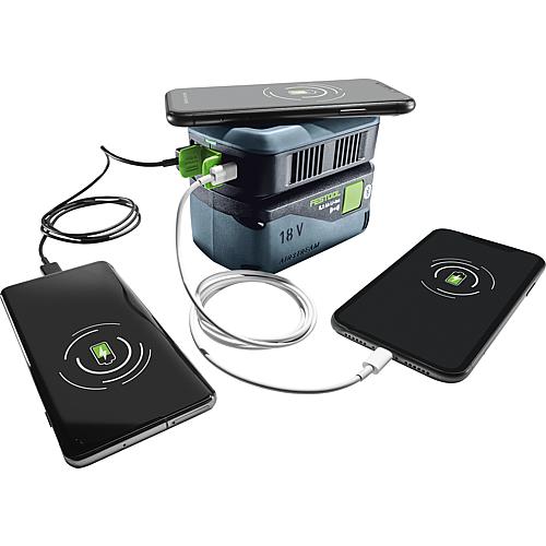 Adaptateur USB original PHC 18 pour toutes les batteries 18 V Li-Ion Anwendung 1