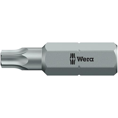 Embouts 867/1 WERA, hexagonaux 1/4" pour TORX®.