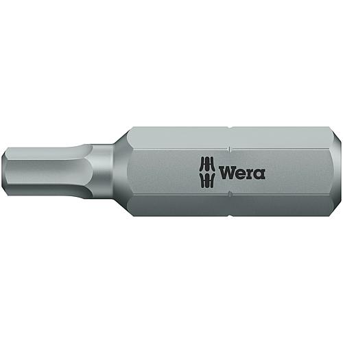 Embout 840/2 Z WERA, 5/16" hexagonal pour Hex-Plus six pans creux, très rigide, pour un usage universel Standard 1