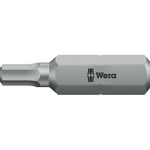 Embouts pour vis à six pans creux Wera 840/2 Z avec entraînement 5/16", métrique, court, dur, Hex-Plus, ouv. de clé 5,0 x 30 mm