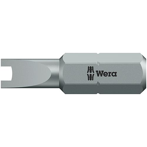 Embouts 857/1 Z WERA, hexagonaux 1/4" pour vis de serrage Standard 1