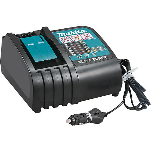 Chargeur de batteries pour véhicules, batteries de 14,4 à 18 V dans la voiture avec tension 12 V ou 24 V  Standard 1