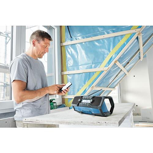 Perceuse-visseuse sans fil Bosch GSR 18V-55, 18 V et radio de chantier Anwendung 4
