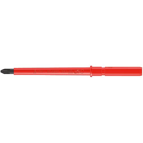 Lame interchangeable VDE Kraftform compacte isolée Phillips
 Standard 1