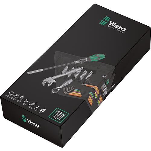 Jeu d´outils de vissage Kraftform Kompakt F 1 pour les installateurs de fenêtre, 35 pièces Anwendung 4