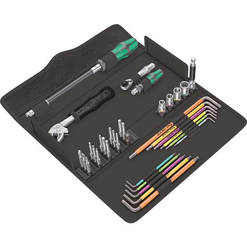Jeu d´outils de vissage Kraftform Kompakt F 1 pour les installateurs de fenêtre, 35 pièces Standard 1