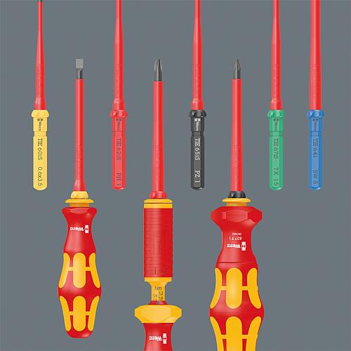 VDE Kraftform Turbo Porte-embout pour lames interchangeables Anwendung 6