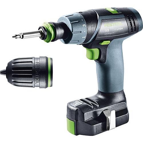 Perceuse-visseuse sans fil Festool 12 V TXS 2,6-Plus avec 2x batteries 2,6 Ah et chargeur