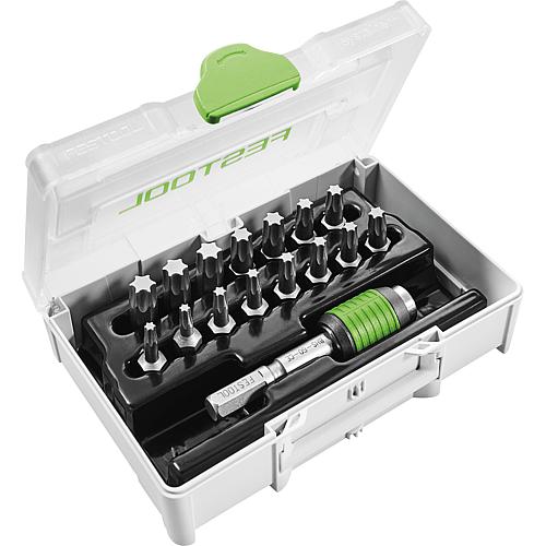 Assortiment d’embouts Festool SYS3 XXS CE-TX BHS 60 16 pcs