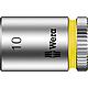Douilles pour cliquet 6 pans Wera 8790 HMA à emmanchement 1/4", métrique, courtes, SW 10,0 x 23 mm