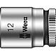 Douilles pour cliquet 6 pans Wera 8790 HMA à emmanchement 1/4", métrique, courtes, SW 12,0 x 23 mm