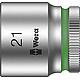 Douilles pour cliquet 6 pans Wera 8790 HMB à emmanchement 3/8", métrique, courtes, SW 21,0 x 30 mm
