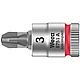 Douilles pour cliquet Wera 8751 A Noix à embout à emmanchement 1/4", courte, PH3 x 28 mm