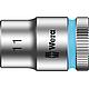 Douilles pour cliquet 6 pans Wera 8790 HMB à emmanchement 3/8", métrique, courtes, SW 11,0 x 29 mm