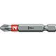 Embouts Phillips Wera 851/4 BTZ à emmanchement 1/4", longs, résistants avec zone BiTorsion, PH2 x 50 mm