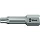 Embout 867/1 TZ WERA, hexagonal 1/4" pour TORX®, très rigide, forme Torsion, pour un usage universel Standard 1