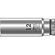 Douilles pour cliquet 6 pans Wera 8790 HMA Deep à emmanchement 1/4", métrique, longues, SW 12,0 x 50 mm