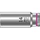 Douilles pour cliquet 6 pans Wera 8790 HMA Deep à emmanchement 1/4", métrique, longues, SW 14,0 x 50 mm