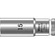 Douilles pour cliquet 6 pans Wera 8790 HMB Deep à emmanchement 3/8", métrique, longues, SW 15,0 x 64 mm
