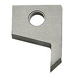 Acier de coupe de rechange HM, 15°, 7,5mm