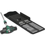 Kit de porte-embouts à poignée transversale Kraftform Kompakt 400 RA Fente, Phillips, Pozidriv, Torx®, Six pans creux, métrique, 18 pièces