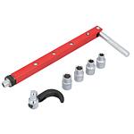 Jeu de clés à écrou de robinet télescopique