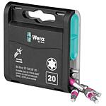 Embouts Torx® Embouts en vrac Bit-Box TX HF avec entraînement 1/4", courts, résistants avec fonction de retenue, Cond. = 20 Pièces