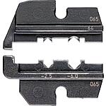 Jeu de matrices de sertissage pour pince à sertir, fiche ABS, 1,0-6,0 mm².