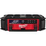 Radio sans fil et sur secteur Milwaukee M18PRCDAB+-0, 18 V sans batterie ni chargeur