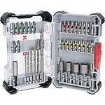 Kit de forets et d'embouts BOSCH EXTRA HARD, 35 pièces