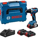 Perceuse-visseuse sans fil BOSCH GSR 18V-65 18V avec 3 batteries ProCORE 4,0 Ah (BOSCH) et Chargeur