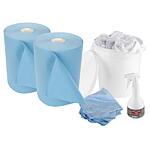 Kit de chiffons de nettoyage, 4 pièces