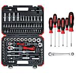 Kit de clés à pipe, 101 pièces