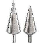Kit de forets étagés HSS, 2 pièces