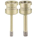 Kit de couronnes de perçage pour carrelage, 2 pièces