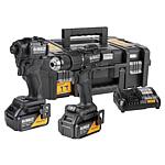 Kit de batteries DeWALT x McLaren DCK2222MP2T 18 V, 2 pièces avec 2 x 5,0 Ah et Chargeur