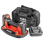 Ventouse à batterie Flex 18 V VLP Grabo avec 1 batterie de 2,5 Ah et un Chargeur