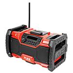 Radio de chantier sans fil Flex RD 12/18/230 CEE, alimentation 230 V ou 12/18 V, sans batteries ni chargeurs