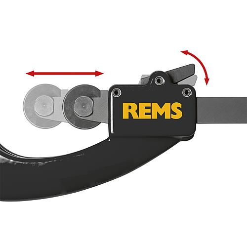 REMS coupe-tubes RAS Cu ø 8-42mm avec broche à serrage rapide Anwendung 2