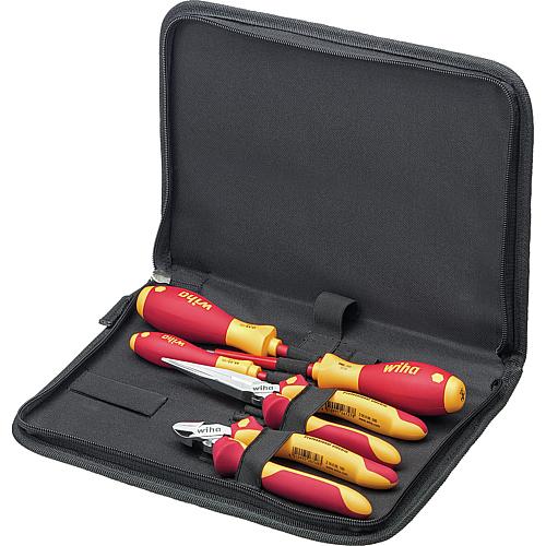 Jeu d’outils, tournevis, pince coupante diagonale, pince à bec plat, 6 pièces Standard 1