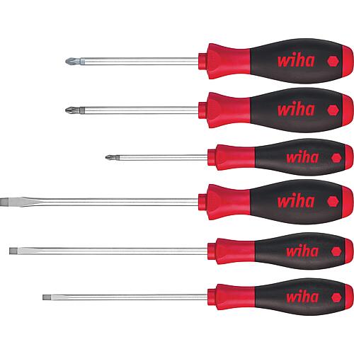 Jeu de tournevis Wiha® SoftFinish, 6 pièces Standard 1