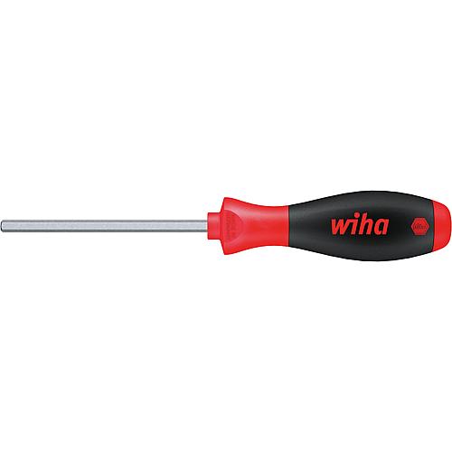 Tournevis à six pans creux wiha 356 SoftFinish®, lame à six pans, ouv. de clé 5,0 x 75 mm