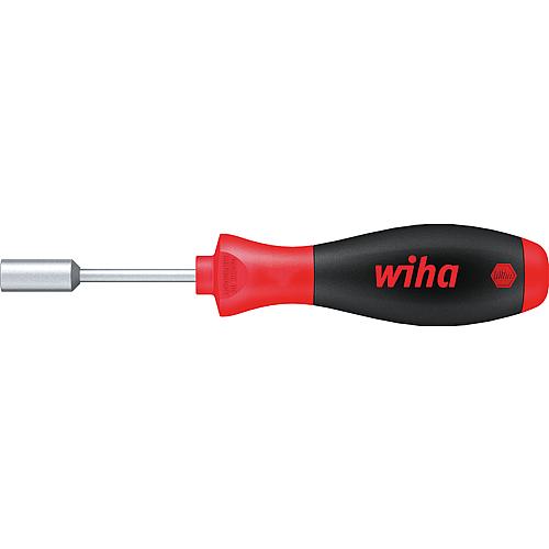 Tournevis à six pans extérieurs (Clés à pipe) wiha 341 SoftFinish®, lame ronde, SW 7,0 x 65 mm